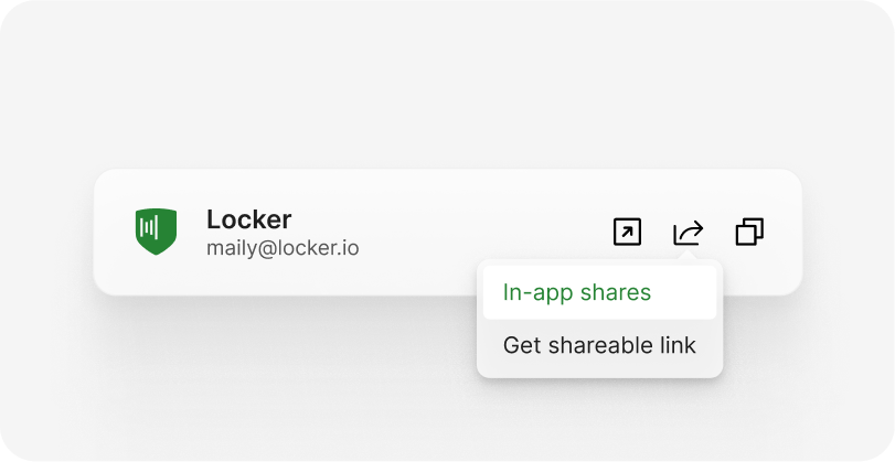 Easy, Secure Sharing